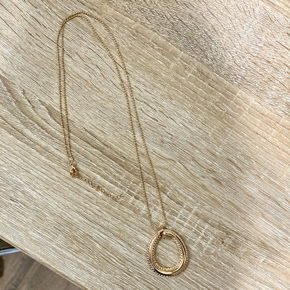 Vegan Leather Cream Snakeskin Gold Bead Chain Pendant Necklace - Picture 5 of 7